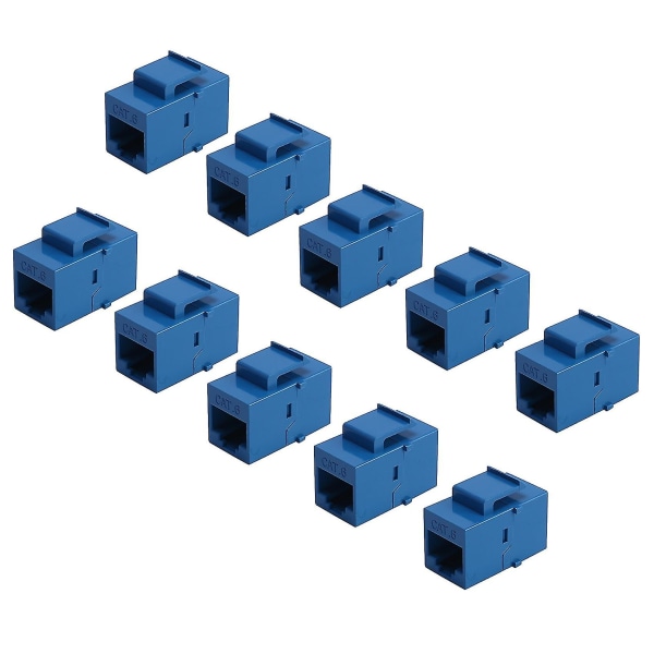 10 kpl RJ45-liitin Cat6-jatkoliitin Ethernet Ne