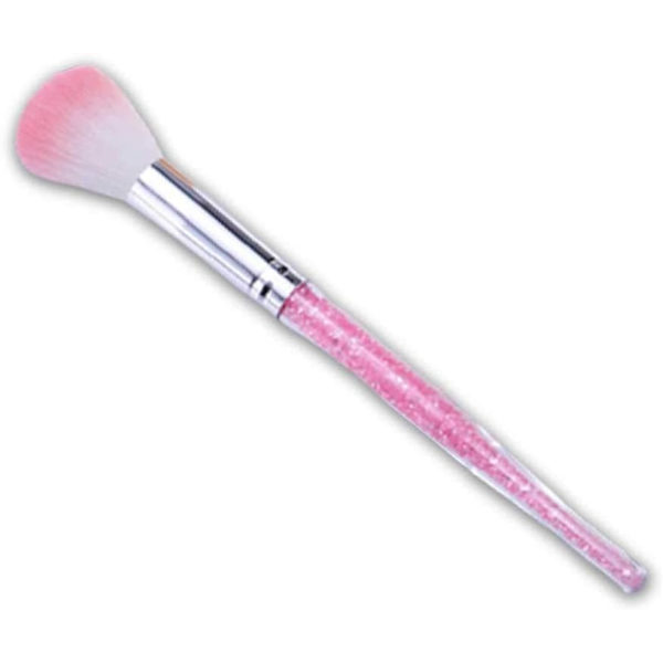 Makeup-børster, negleplejetilbehør, neglekunstbørste, støvblushbørste med lang C pink