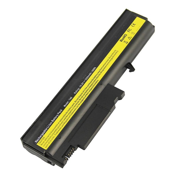 Passar till Ibm T41 T43 T40 T42 R51 R50e R52 92p1010 Notebook Batteri 6 Kärnor