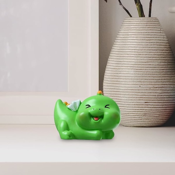 Modern Dinosaurier Staty Dekor Konstnär Skrivbords Prydnader Samling Mittenstycke Ha Little Dinosaur B