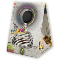20121 Naomi Nøddeknækker i rustfrit stål og silikone
