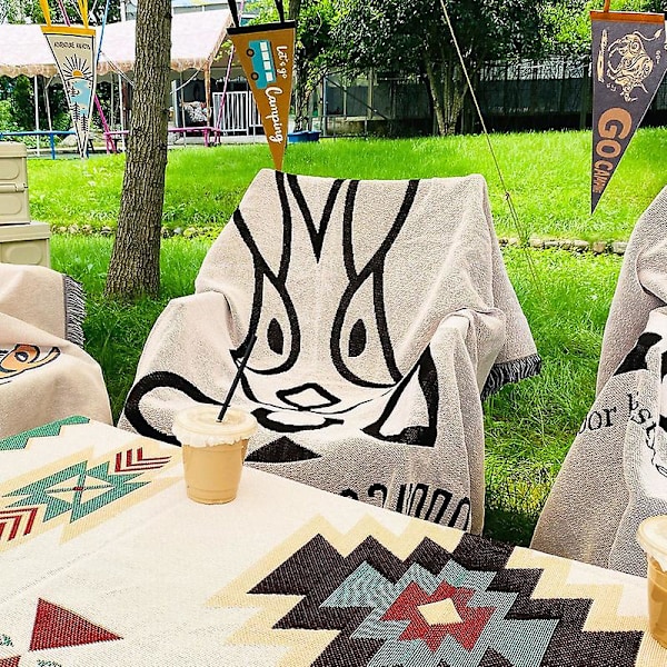 multifunktionell picknickfilt andningsbar filt lätt och snabb