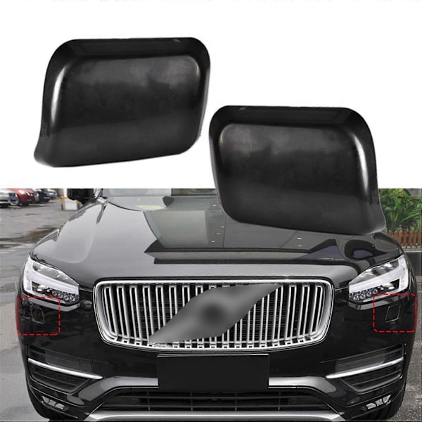 Venstre side for XC90 2002-2006 Frontfanger Lykt Spylerdyse Deksel 30698208