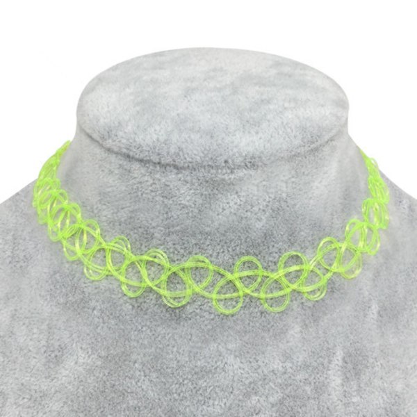 2-pak Chokers - One Size Multicolor One Size