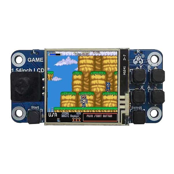 Mini-spilkonsol Lcd-skærm 1,54 tommer Lcd-touchskærm til Raspberry Pi bærbar