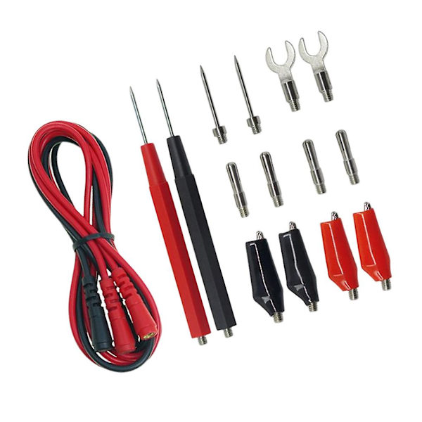 P1500 100cm Testledningar Kit Utbytbara Multimeter Testkabelsats
