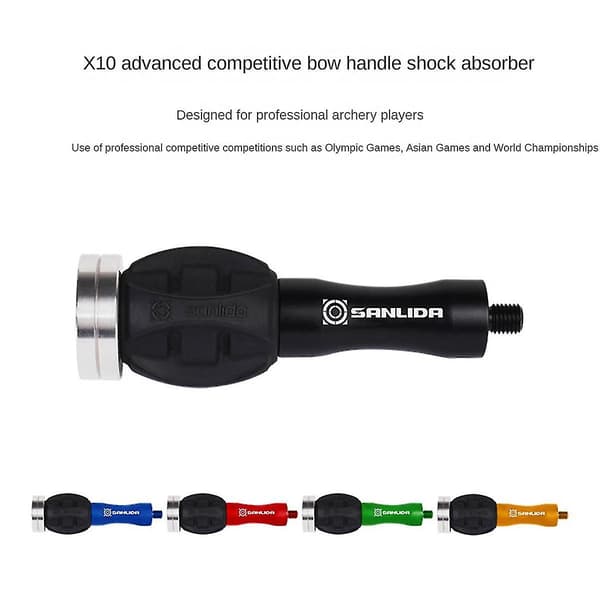 Archery Bow X10 Recurve Bow Riser Damper Archery Accessories,grön