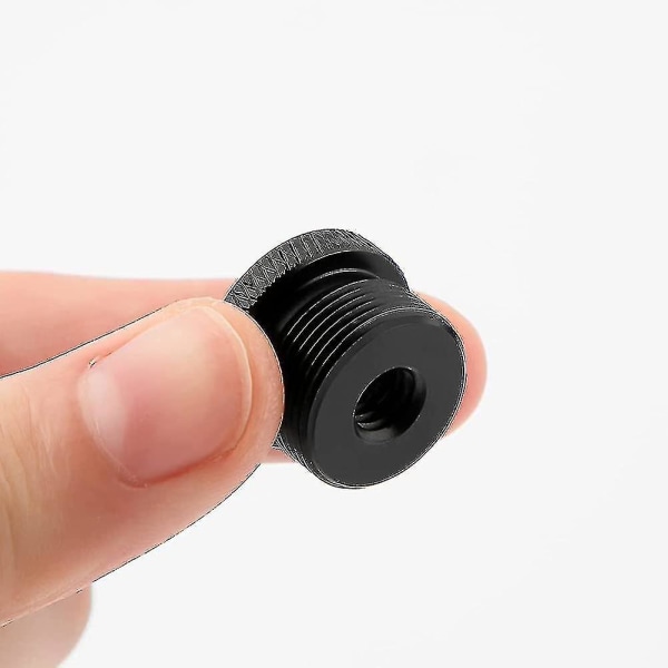2 st Mikrofonstativadapter 1/4 Hon till 5/8 Hane Skruvgänga Adapter Stativskruv