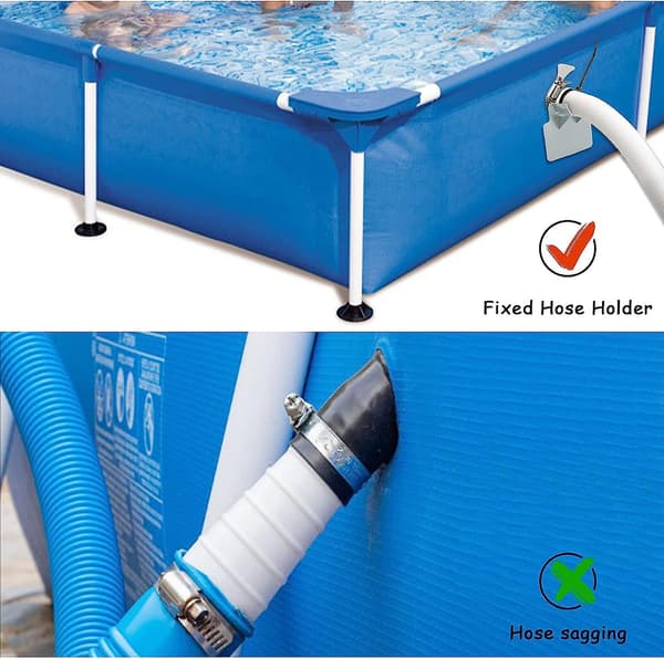 Pool slangeholdere, 2 pool slangeholdere, pool vand slangeholder, pool slangeholder, op