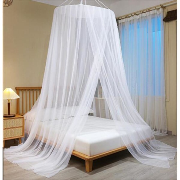 Luksus Myggnetting Dobbeltseng For Xxl Seng, Myggnetting Utendørs Inkl. Monteringsmateriale, Myggnetting Reise, Flue Nett, Enkelt Å Feste, Bæreveske,