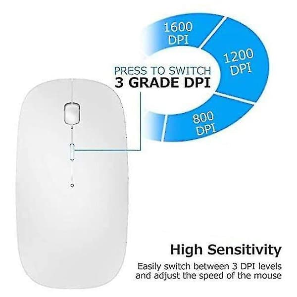 Langaton hiiri, yhteensopiva Macbook Pro Mac Windows Bluetooth
