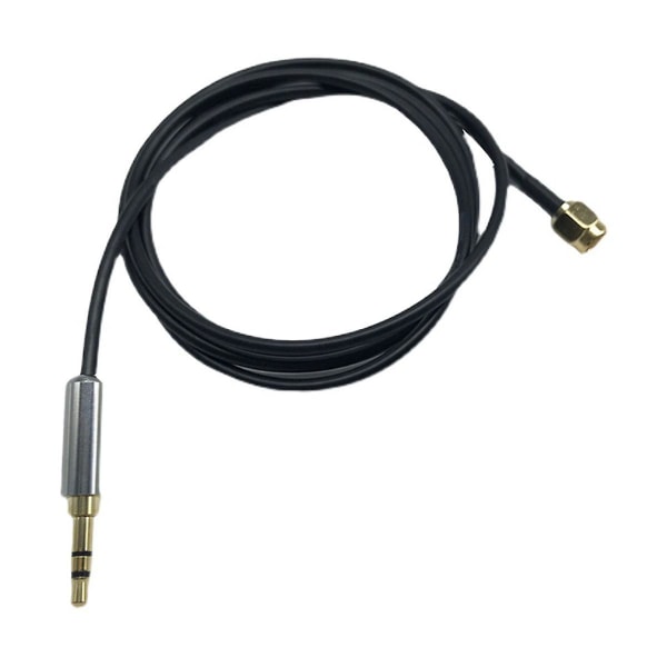Sma hane till 3,5 mm ljudhörlurskontakt Adapterkabel Rg174-kabel Sma-kablar, 1m
