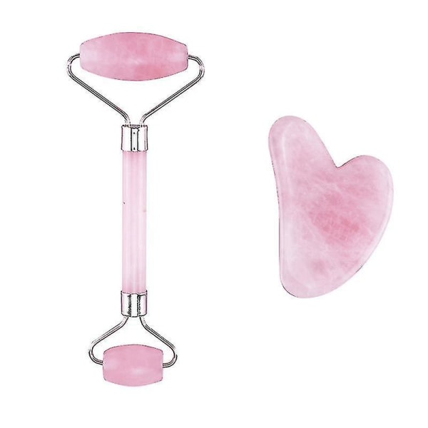 Rose Quartz Roller Slimming Face Massager Lifting Tool Natural Jade Kasvohieronta Roller Stone Skin