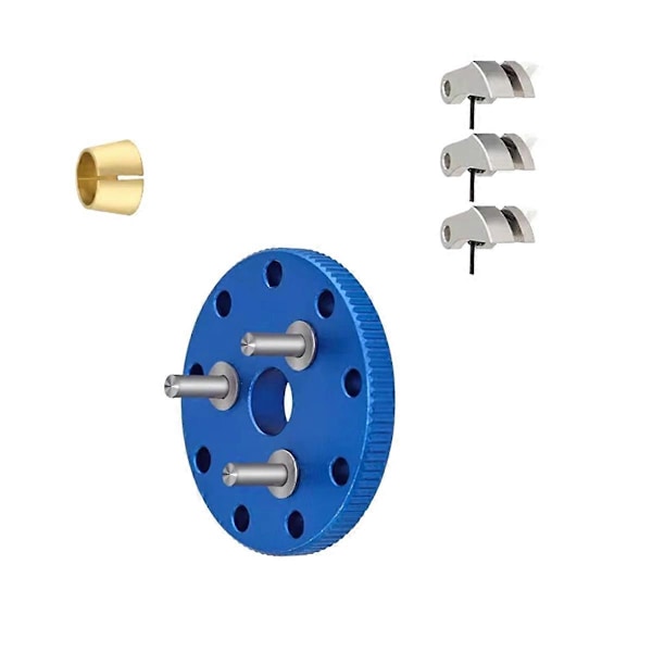 RC Bil Svänghjul Koppling Metall 4142 4146 3281 Kit För 1/10 Nitro/ Stampede /Jato/ T-/Nitro Blå