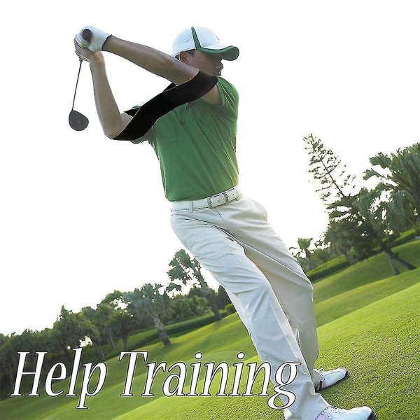 Golf Swing Træningshjælpemiddel Arm Band Trainer Golf Swing Holdningskorrektion