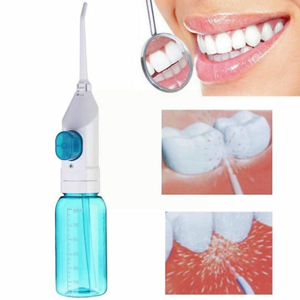 Bärbar tandtråd för tänder med nässpolare Vattentänder Mun Clean Jet Nasal Cleaner D9w0