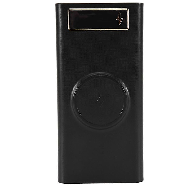 21X18650 Akkukotelo Hitsausvapaa Power Bank -kotelo PD- valolla 18650 Akun latauslaatikko Irrotettava Kannettava DIY-kotelo