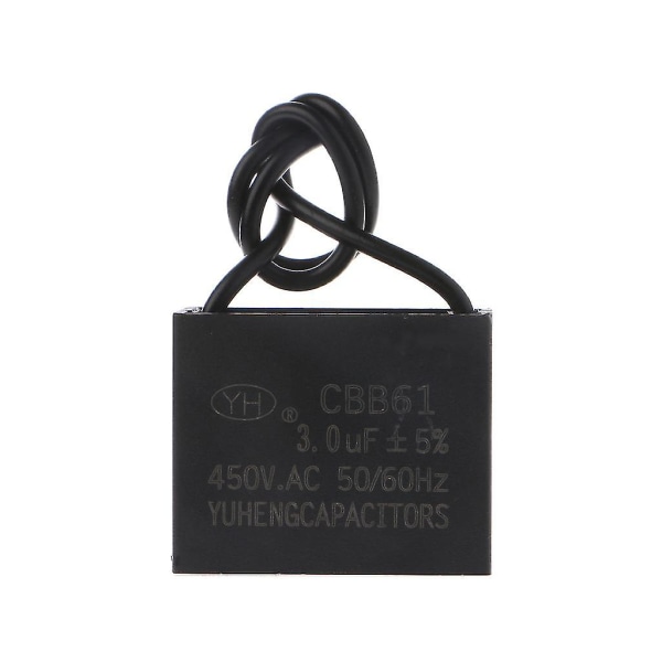 Cbb61 450v 1/2/3/4/5/6/10 Uf Takfläktmotor igång Startkondensator