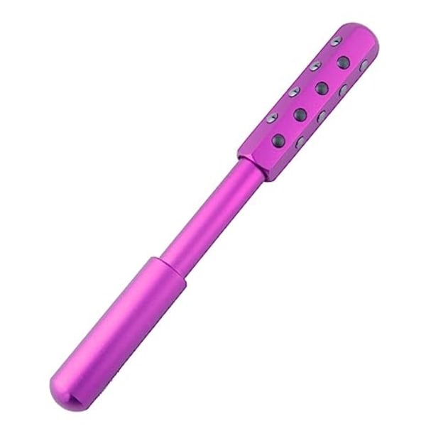 Skjønnhetsmassasjeger Germanium Roller Ansiktskropp Hudpleie Oppløftende verktøy Purple Beauty Bar