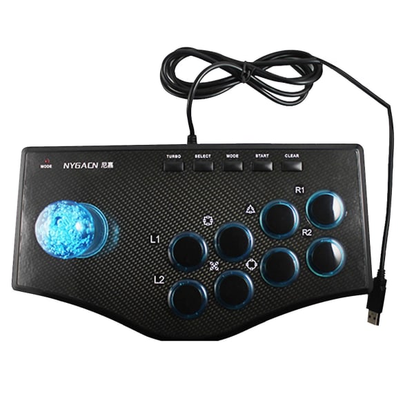 Arcade Game Joystick Usb Rocker Controller Til Ps2/ps3/xbox Pc Tv Box Bærbar