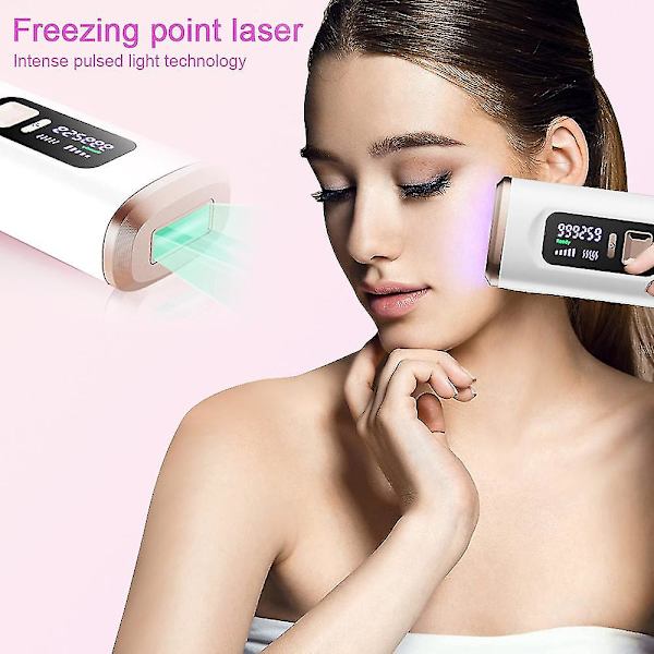 Laser Hårfjerning Elektrisk Epilator Professionel Ipl Hårfjerner Depilator Fotoepilator Depilationsmaskine Pink
