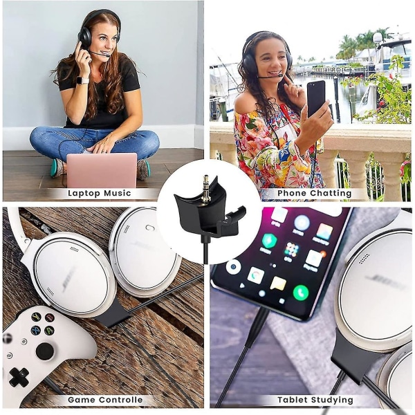 Til Qc35 Mikrofon Udskiftning Til Bose Quietcomfort 35 Bluetooth