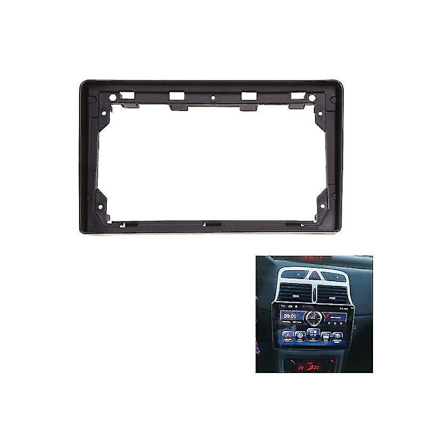 Bilradio Fascia for 307 2001-2008 DVD Stereo Rammeplate Adapter Montering Dash Installasjon Bezel