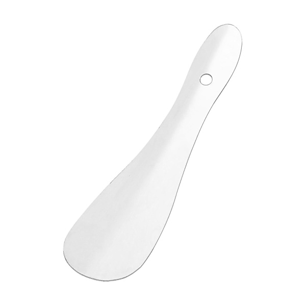 7 1/2 tum ny skohorn professionell blank metall och stålplatta-silver.