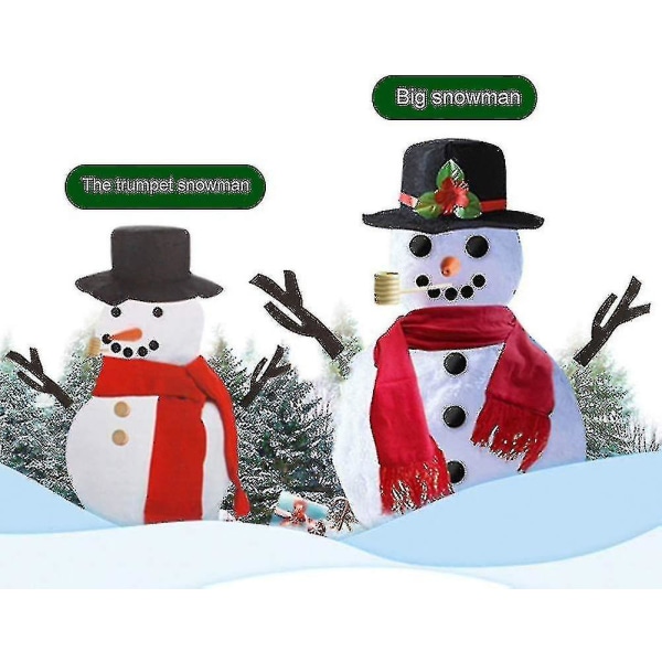 Snowman Kit - Vinter utendørs morsomme leker for barn jul