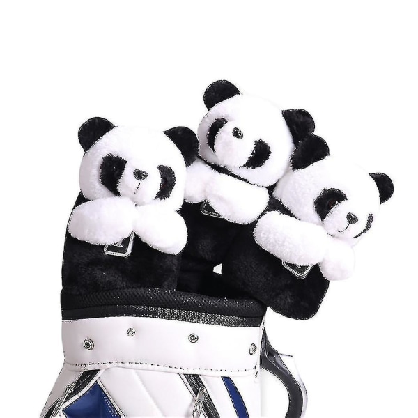 Creative Animal Panda Golf Club Headcover för Driver Wood Sports