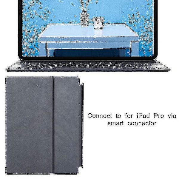 Smart Keyboard for iPad Pro 12,9\" 1. / 2. generasjon 2015-2017 Gave Linzero 2024 gratis levering