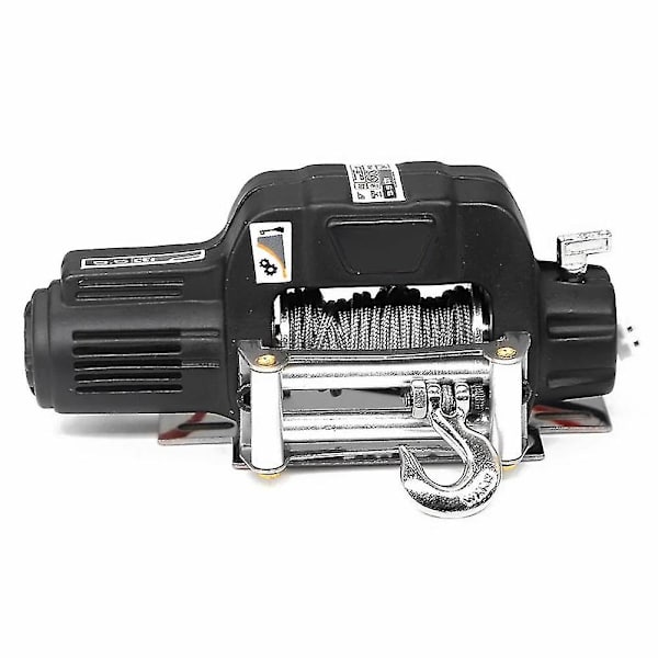 Metallisk automatisk trådlös fjärrkontrollsystem för 1:10 Rc Crawler Car Axial Scx10 90046 -4 Röd