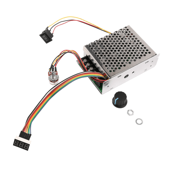 Dc 10-55v 60a Dc Motor Speed Controller Pwm 12v 24v 48v 2000w Max 100a Reversibel Potentiometer Til/