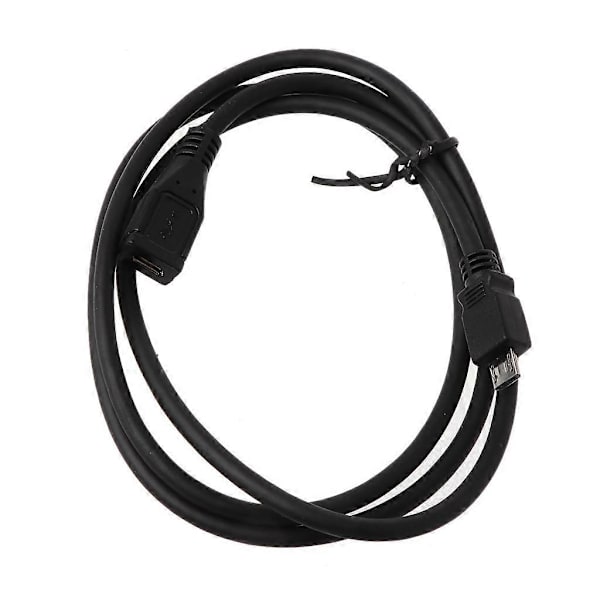 Micro USB hun til han data synkroniserings forlængerkabel til Huawei Android mobiltelefon tablet 1m