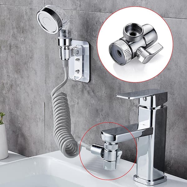 Vaskesplitter Basin Diverter M22 Vann Adapter Bad Dusj