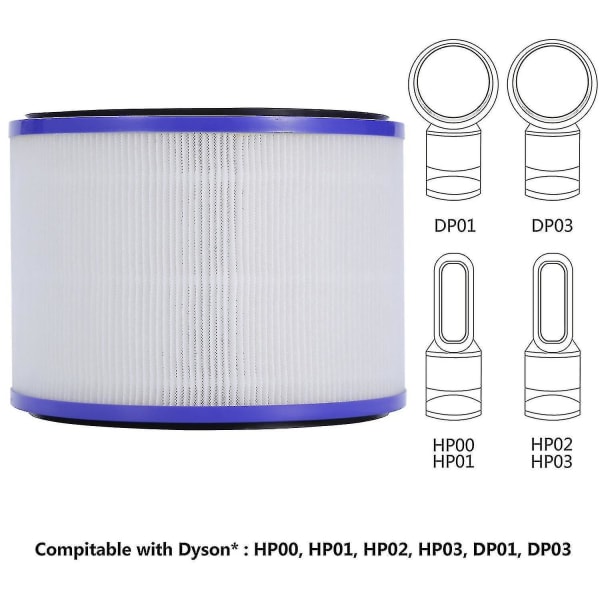 För Dyson Pure Hot + Cool Link Hp00 Hp01 Hp02 Hp03 Dp01 Hepa Filter