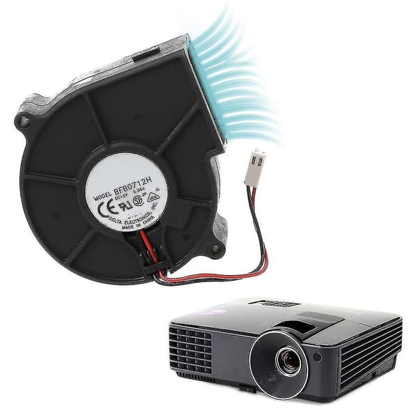 Til Delta Bfb0712h 7530 Dc 12v 0.36a Projektor Blæser Centrifugal Køleventilator