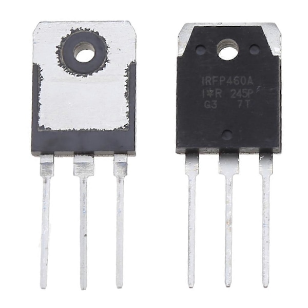 5 stk/sett IRFP460 Felteffekt Transistor 20A 500V Effekt MOSFET N-kanal Transistor TO-247