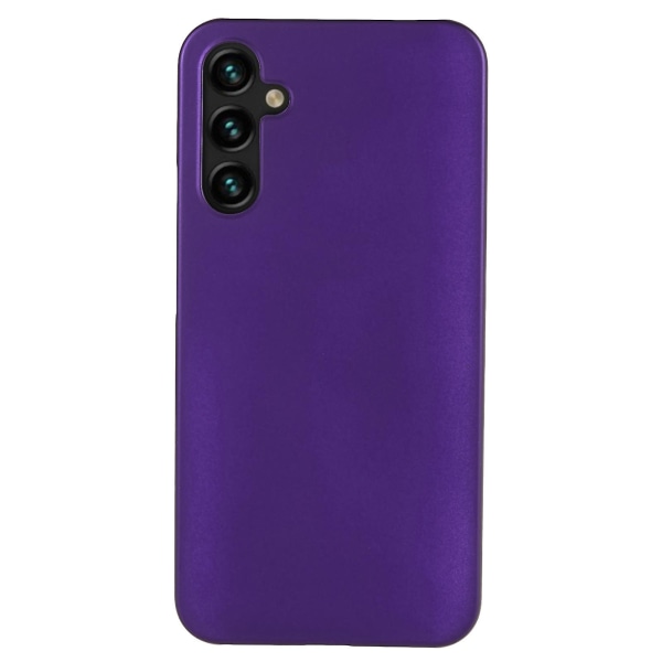 För Samsung Galaxy A34 5g Case Hårdplast Gummibelagd glansigt telefonskydd Cover Purple