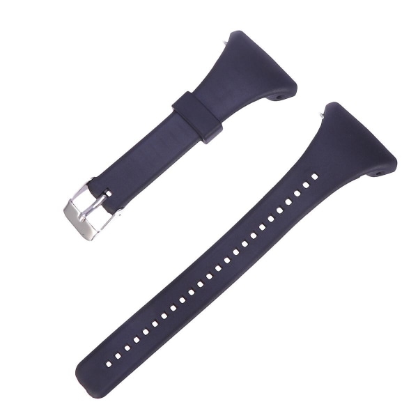 Mode watch Byte av plastklockarmband med snabbkopplingsarmband Armbandsrem kompatibel för Polar Ft4/ft7 (svart)
