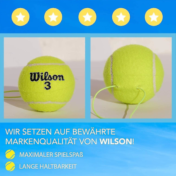 Tennis-harjoitussetti Wilson-tennispallolla | Innovatiivinen pallo