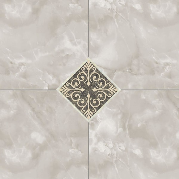 10 kpl/pakkaus Self Floor Tiles Decal Diagonaaliset seinätarrat