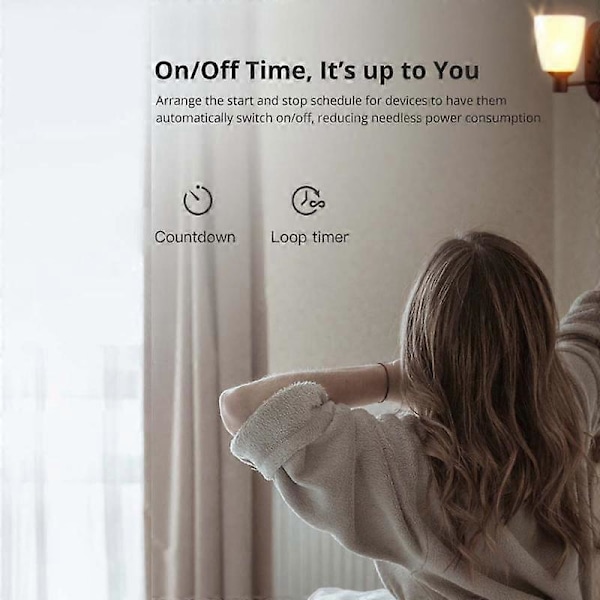 1-20 stk SONOFF Basic R2 10A 2200W Wifi Smart Hjemmebryter Kontroller Timer