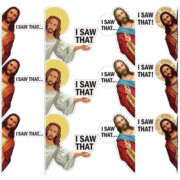20 kpl Jeesus-tarroja Auto Jeesus-tarroja Hauska Auton Tarra Dec
