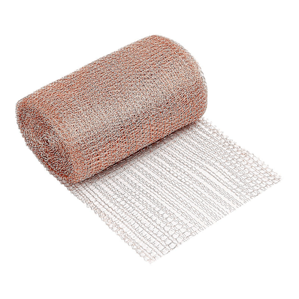 6 M Kobbernet mod Snegle, Fleksibel Ren Kobbernet Stopper, Kobbernet Strikket Kobberfilter Net