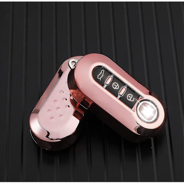 Th Button Fiat 500 Nyckelskydd Fiat Nyckelskydd Silic