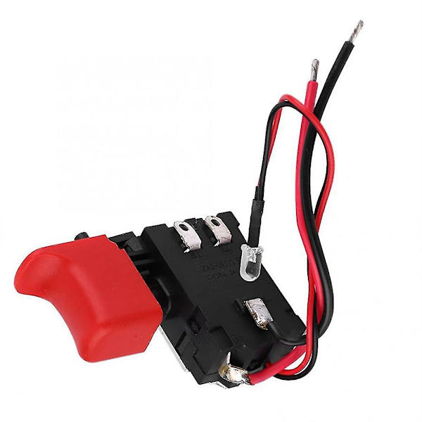 Svart justerbar Cw/ccw elektrisk borrmaskin avtryckarswitch 7.2v-2
