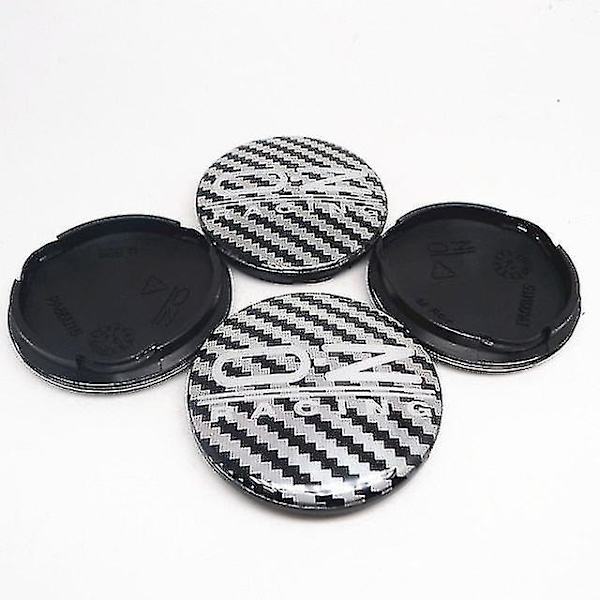 Xs 4 st för Oz Racing M595 Bilhjul Center Hub Caps O.z Legering Hjul Fälg Center Hub Cap Cover 62mm-färgsvart Rd