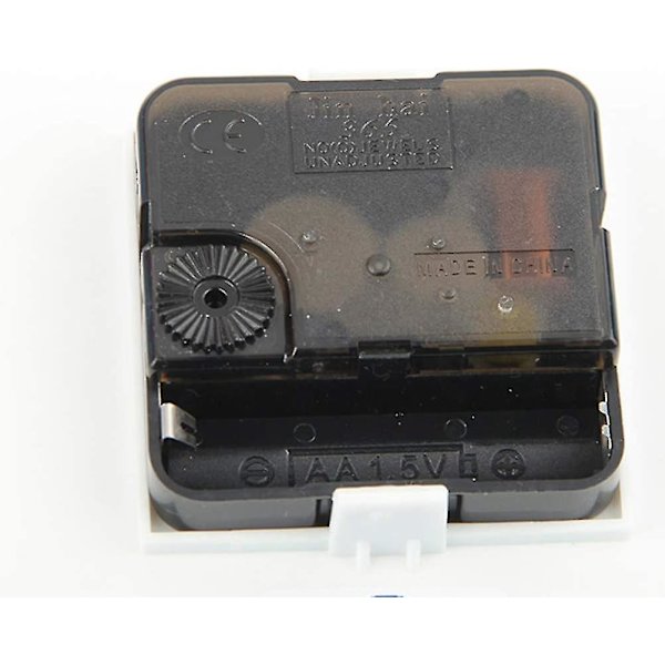 Veggklokke Kvarts Analog Stille Plast Gul