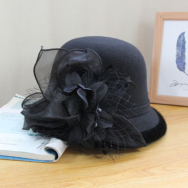 Damer Mode Baret Hat Hat Hat Retro Hat Hat Hattan Baseball Baseball Blød Hat (Sort)